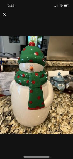 Snowman Cookie Jars