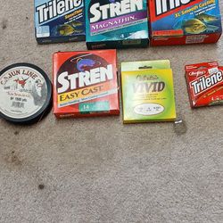 Large s Spools of new fishing String