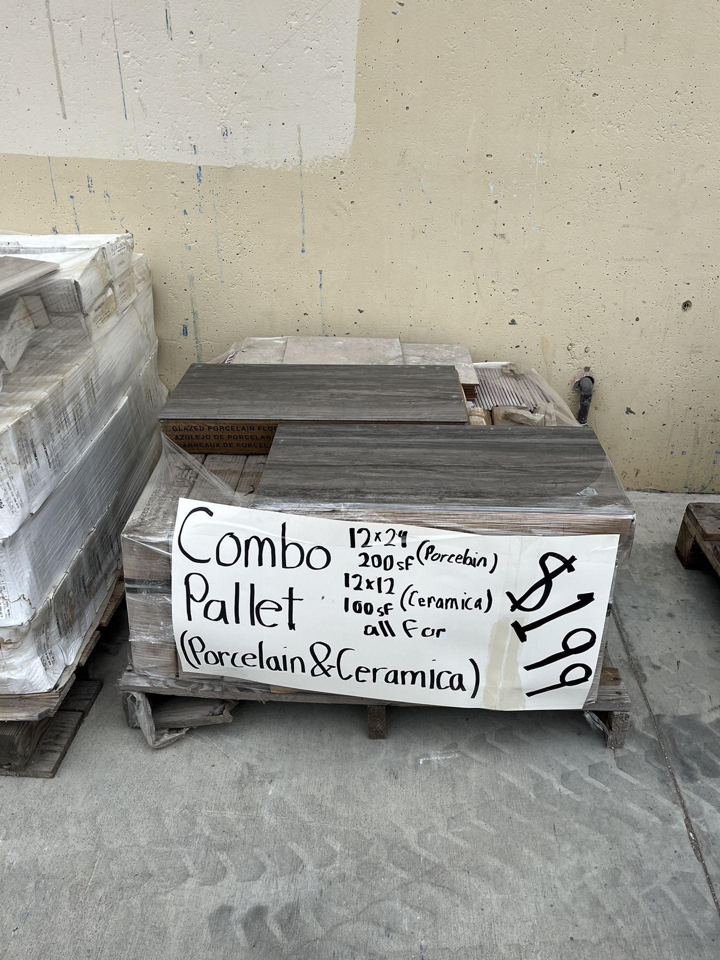 12x24 & 12x12 Porcelain Tile