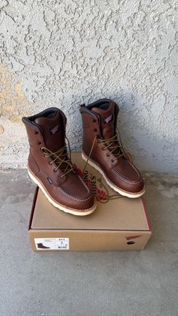 Red Wing Men’s Boots Size 9 Soft Toe