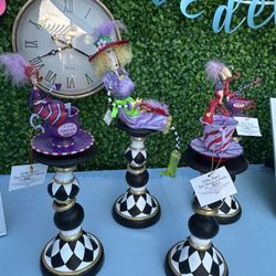 Alice Adventures Candle Holder/Pedestal