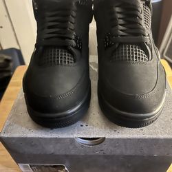 Jordan 4s Black Cat Size 11