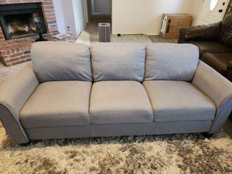 Gray sofa set