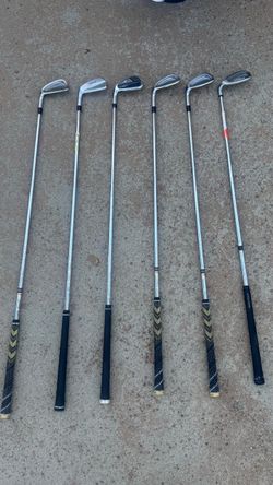 Mixed Left-Handed Clubs w/ Bag!