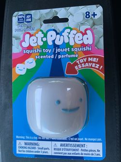 Jet puffed squishy