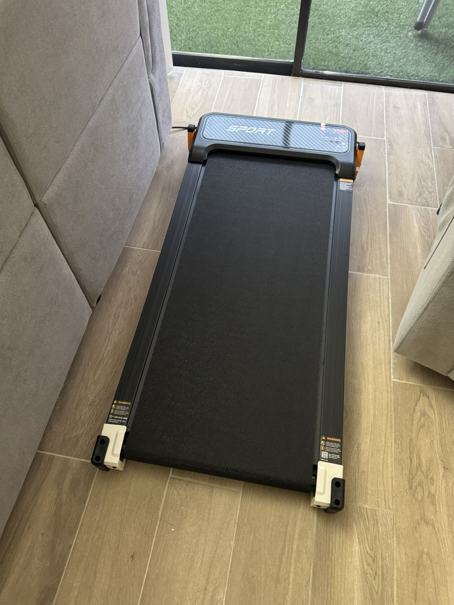 Versatile Walking Pad Treadmill with Incline - Dual-Sided Under Desk Treadmill with Foot Massage,2 in 1 Walking Machine for Home/Office with 330LBS