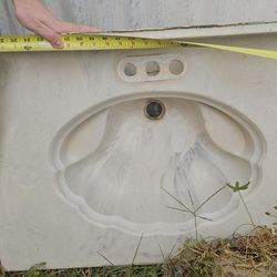 30.25 inch Marble vanity