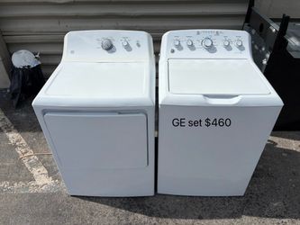 GE Washer and Dryer Set