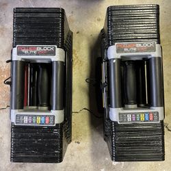Powerblock Dumbbells 5-90 and Bench