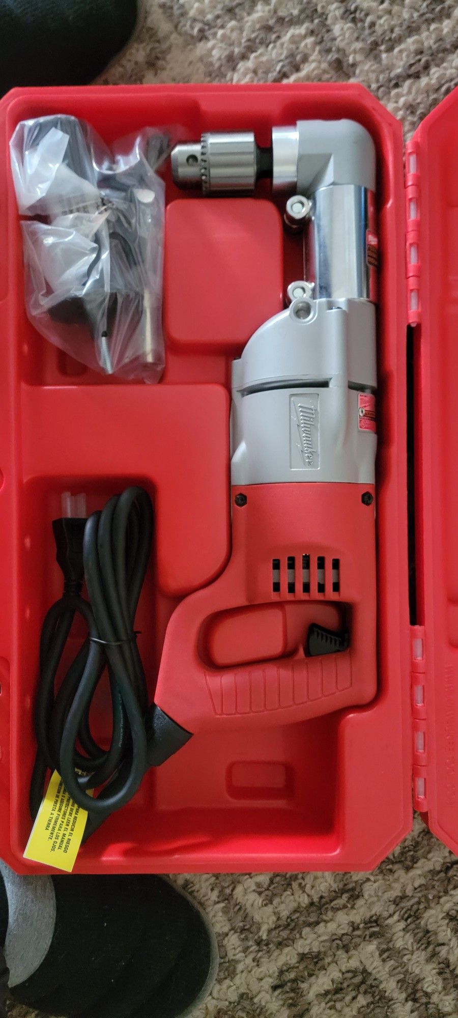 Milwaukee Right Angle Drill $80