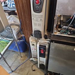 3 Great Space Heaters. 