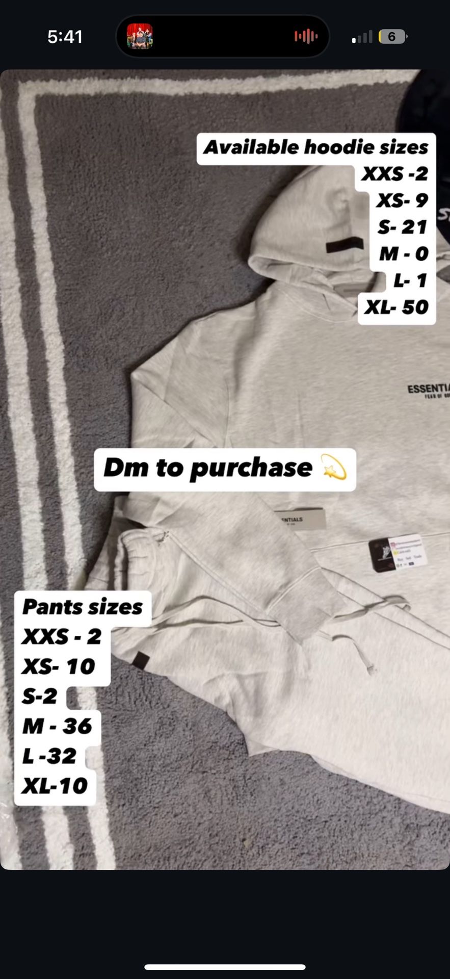 Fear of God Essentials Hoodie Dark Oatmeal