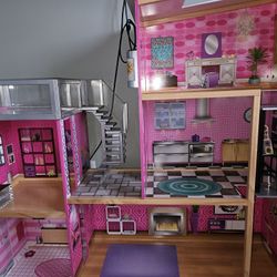 luxury modern barbie dream house