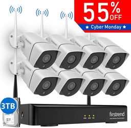 Wireless security cameras system
