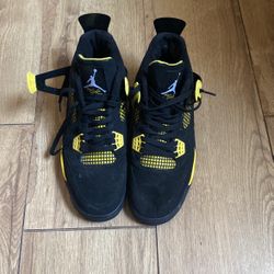 Jordan 4 Retro Yellow Thunder   