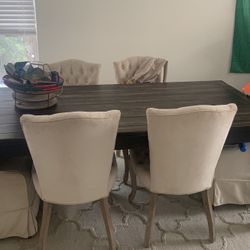 Dining Table And 6 Chairs