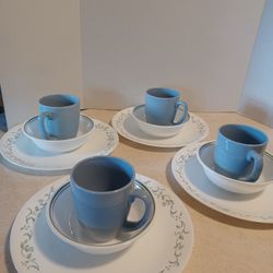 New Corelle Cottage Dinnerware Set 