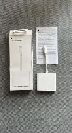 Apple Type C To Digital Av