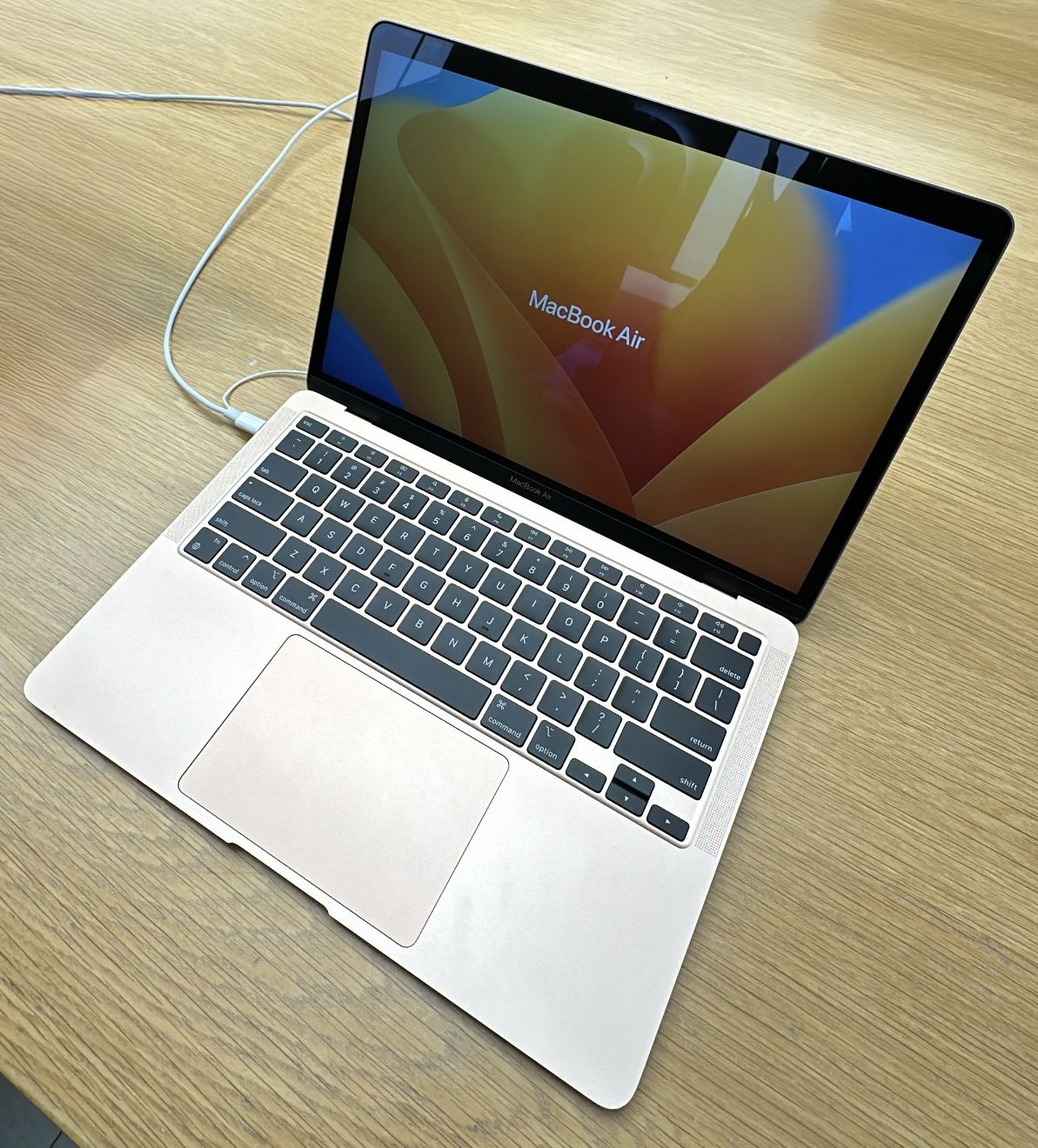 Gold MacBook Air 13-Inch 2020