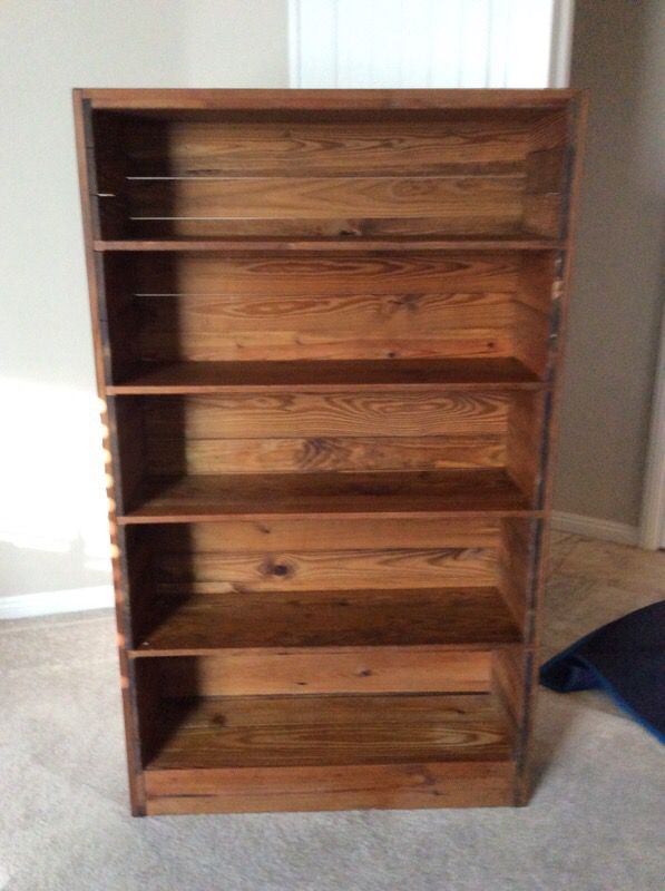 Solid Wood This End Up Bookcase For Sale In Las Vegas Nv Offerup