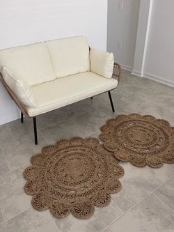 Moasis Outdoor Patio All Weather Wicker Loveseat