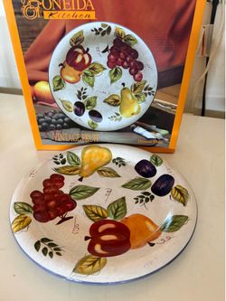 Vintage Fruit Dinner plate