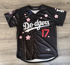 Los Angeles Dodgers Ohtani Black Tokyo Series Jersey 