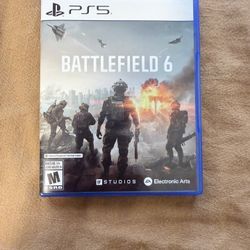  Battlefield 6  for PS5 - $50 OBO 