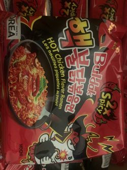 Buldak Nuclear Fire Noodles X2 Spicy