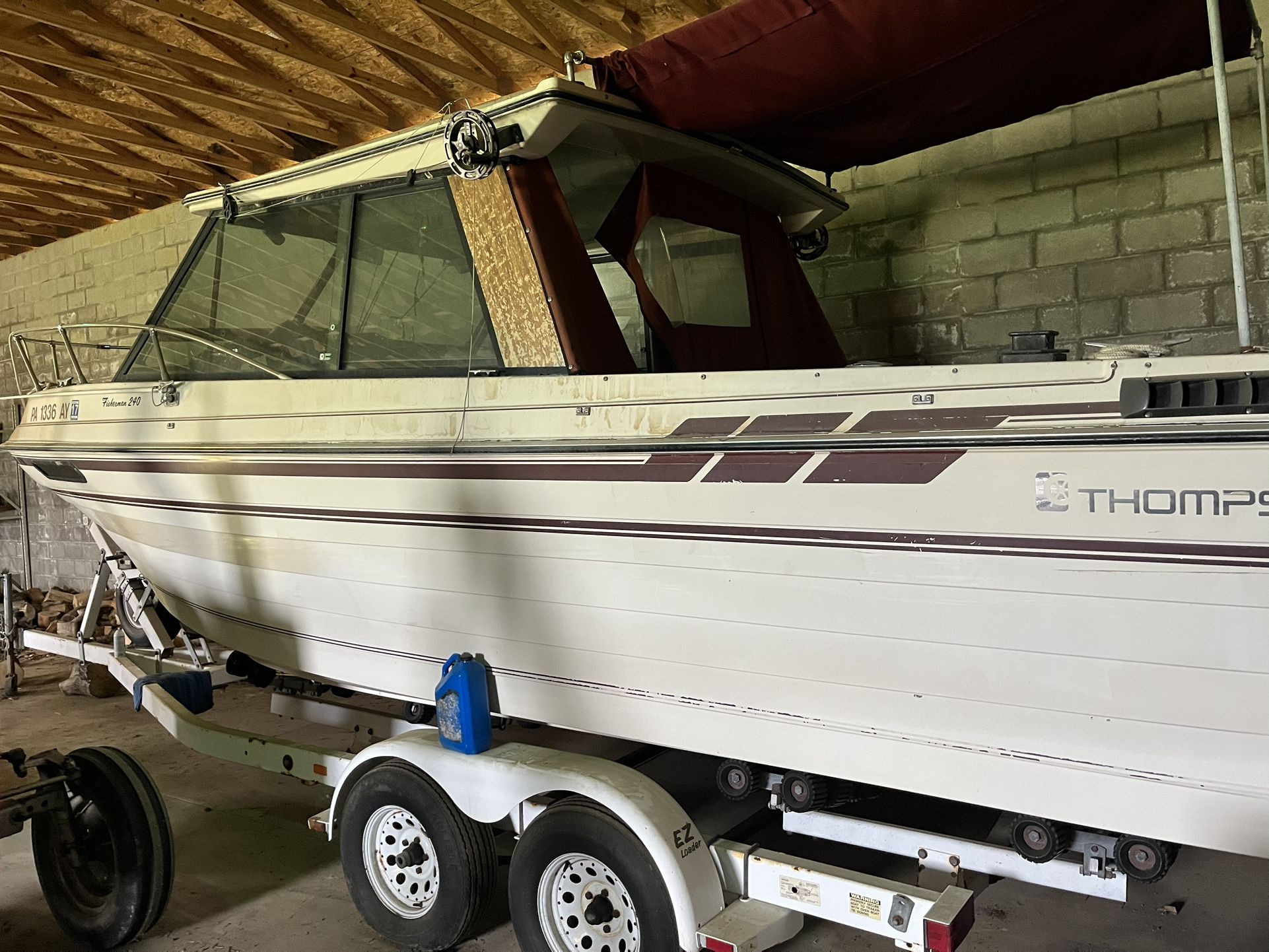 thompson 240 fisherman. 1996