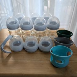 Philips Avent Glass Bottles, Evenflo/Pigeon Nipples, Munchkin Dishwasher Basket 