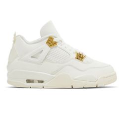 Jordan 4 "Metallic Gold" Used. No box