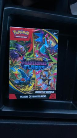 Pokemon Phantasmal flames booster box 6 packs $80