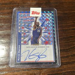 Kevin Durant colossal shots 11/25 topps 2024-2025