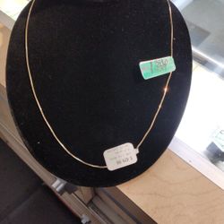 14k Yellow Gold Necklace 