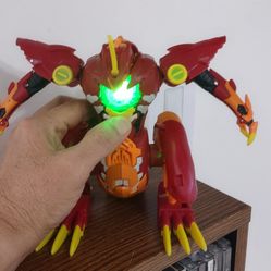 Bakugan Dragonoid Maximus 8 Inch Figure Lights Sounds Battle Planet Working RARE