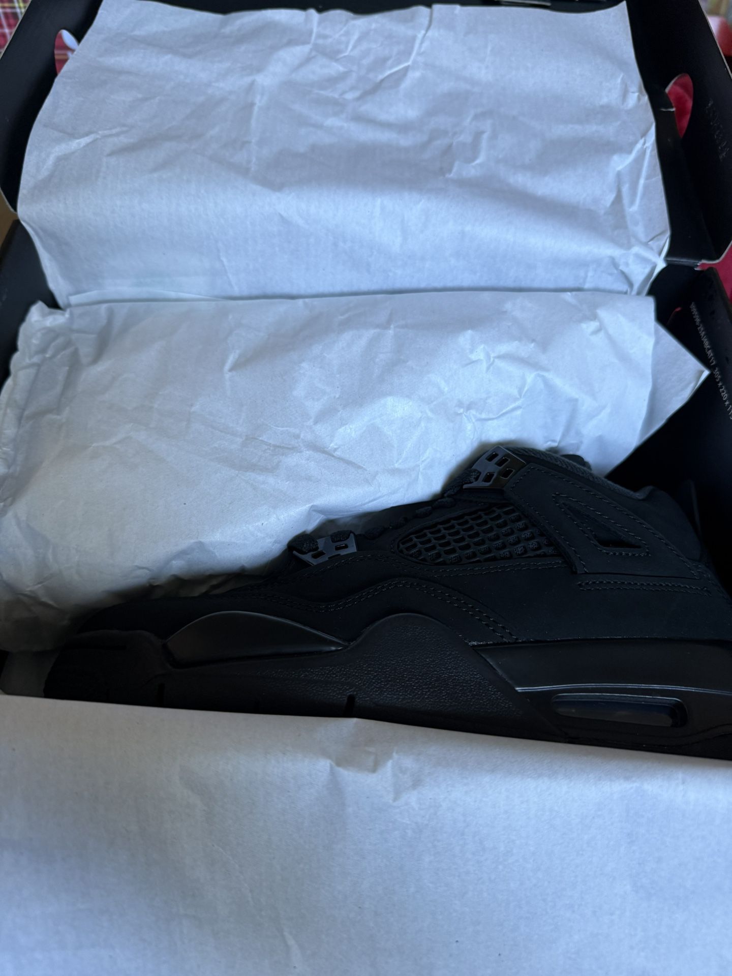 Jordan 4 Black Cat Mens Size 12 And 13 Mens *NEW*