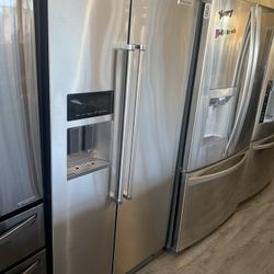 Kitchen Aid Side By Side Refrigerator