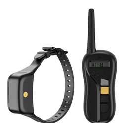 Brand New Rechargeable Advanced Remote Dog Trainer Accessory, Black, Large
