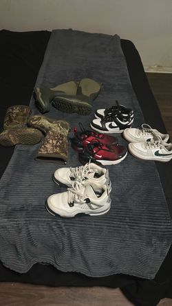 Mixed Lot of Used Sneakers and Boots