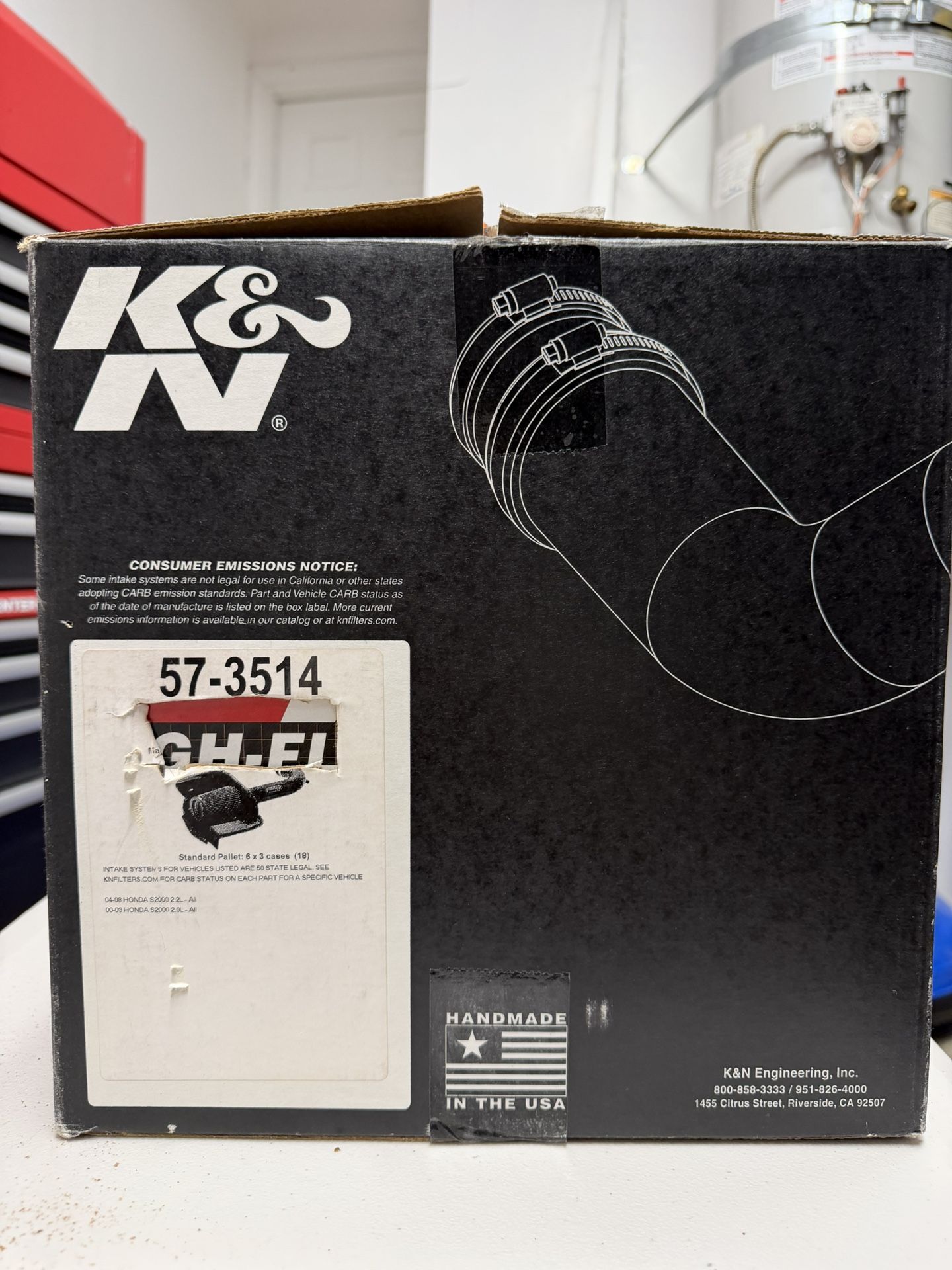 New AEM 57-3514 Intake for S2000 - All Parts Included / Never Used