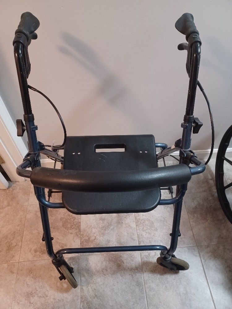 Medical Walker Blue