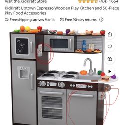 Kids play kitchen
