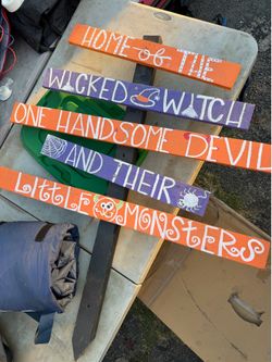 Halloween Yard Sign