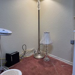 Tall Lamp And Table Lamp
