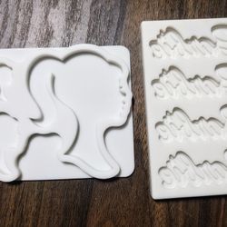 Set Of 2 Barbie Silicone Molds