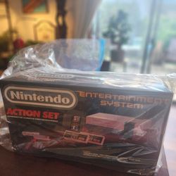 1989 Nintendo Entertainment System NES Action Set Console Sealed