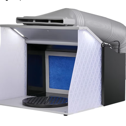 Airbrush Spray Booth, Portable Hobby Airbrush Paint Spray