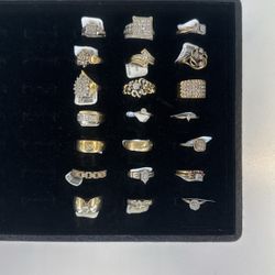 Diamond And Wedding Rings 