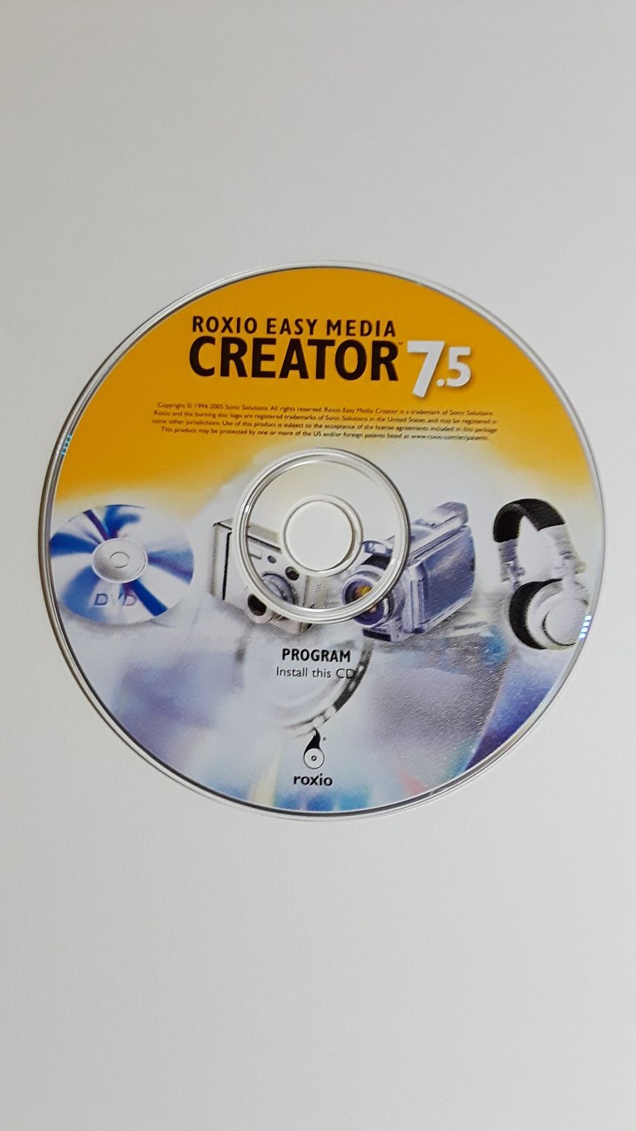 Roxio CREATOR 7.5 Capture Video/Sound Editor Compile Movies/Copy Disc Easy Archive.